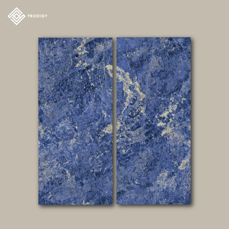 หินอ่อนเทียม Sintered Stone รุ่น Sri Lanka Sapphire Blue ราคา คมึภค ต่อชุด