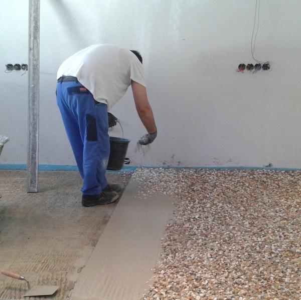 หินขัดเท Cast-in-Place Terrazzo