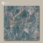 หินอ่อนเทียม Sintered Stone รุ่น Sri Lanka Sapphire Blue ราคา คมึภค ต่อชุด