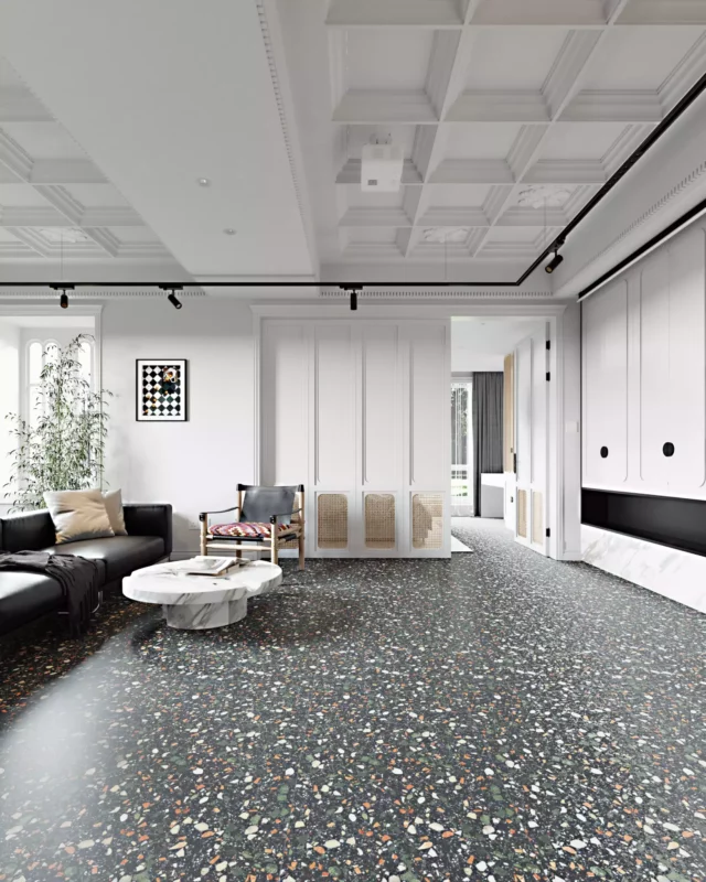 พื้นหินขัด Terrazzo