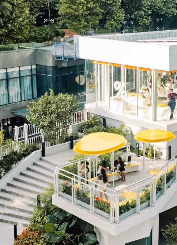 โครงการที่ใช้กระเบื้องพอร์ซเลน - True Digital Park